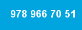 978 966 70 51